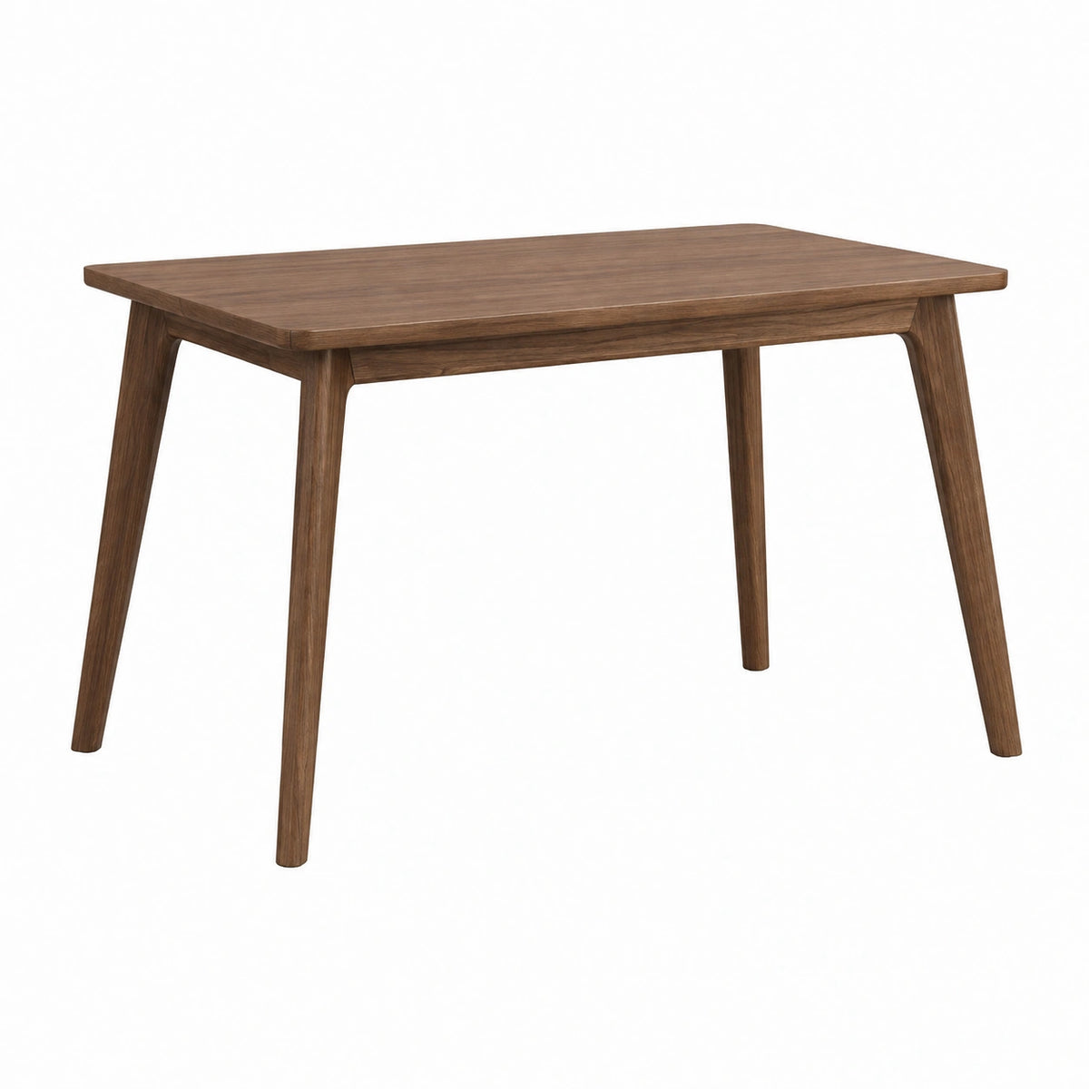 Esstisch 140 x 80 x 75 cm Holz Dunkelbraun rechteckig Skandinavischer Stil
